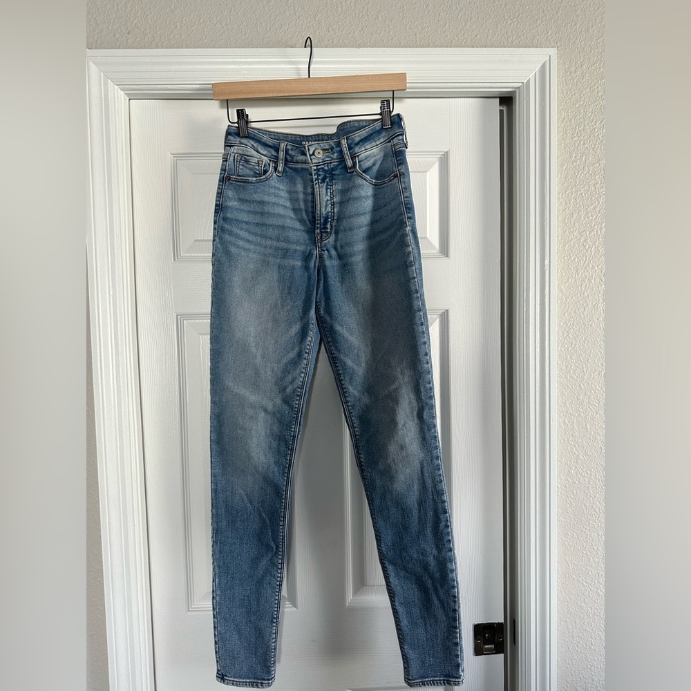 Old Navy Men's Light Blue Slim-Straight Jeans